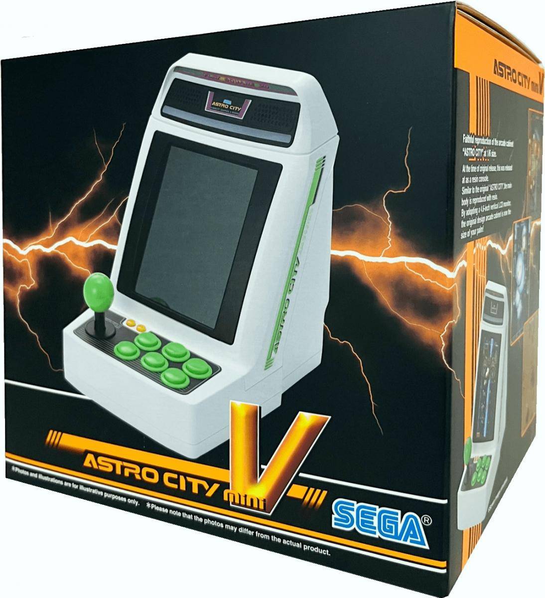 Astro City Mini V Mini Console with 22 Build-In Games