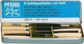 Pferd Needle File Set 100 mm Cut 2 Metal Box Rasp