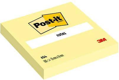 Post-it Sticky Notes 654-CY Pad
