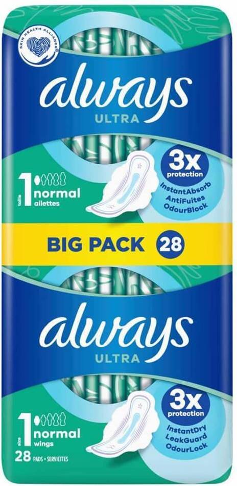 Always ultra binden Always Ultra Normal Big Pack 28 stk.