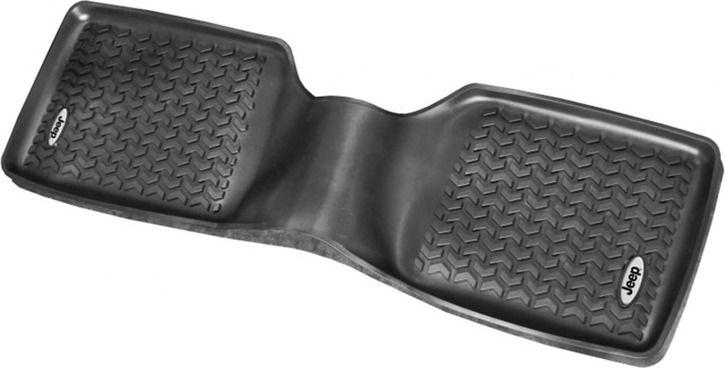 Rugged Ridge DMC-12950.19 Floor Liner Rear; Logo Cherokee