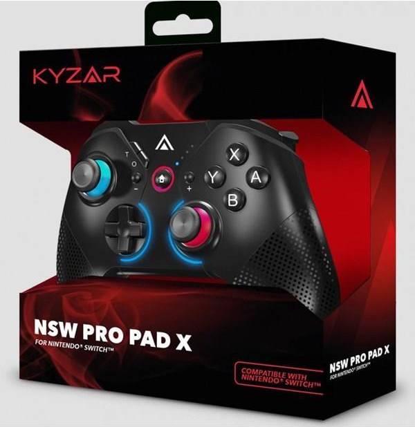 Kyzar Switch Pro Black Controller Android
