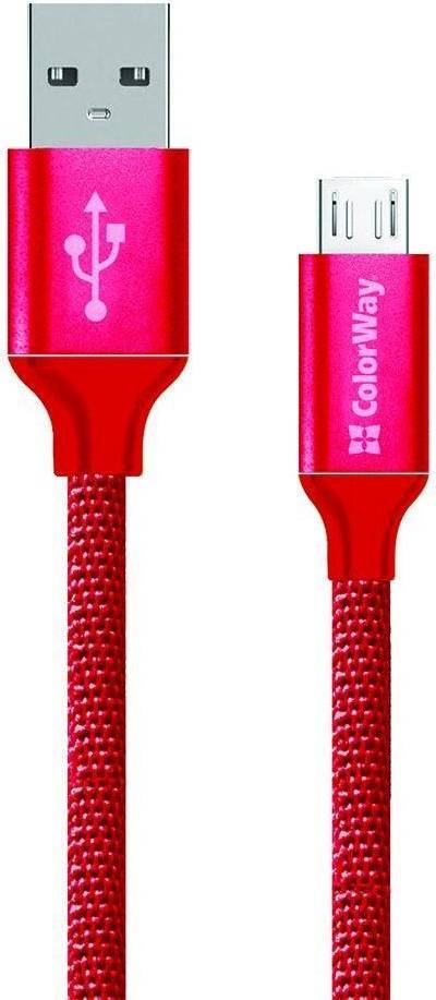USB cable MicroUSB 1m 2.1A