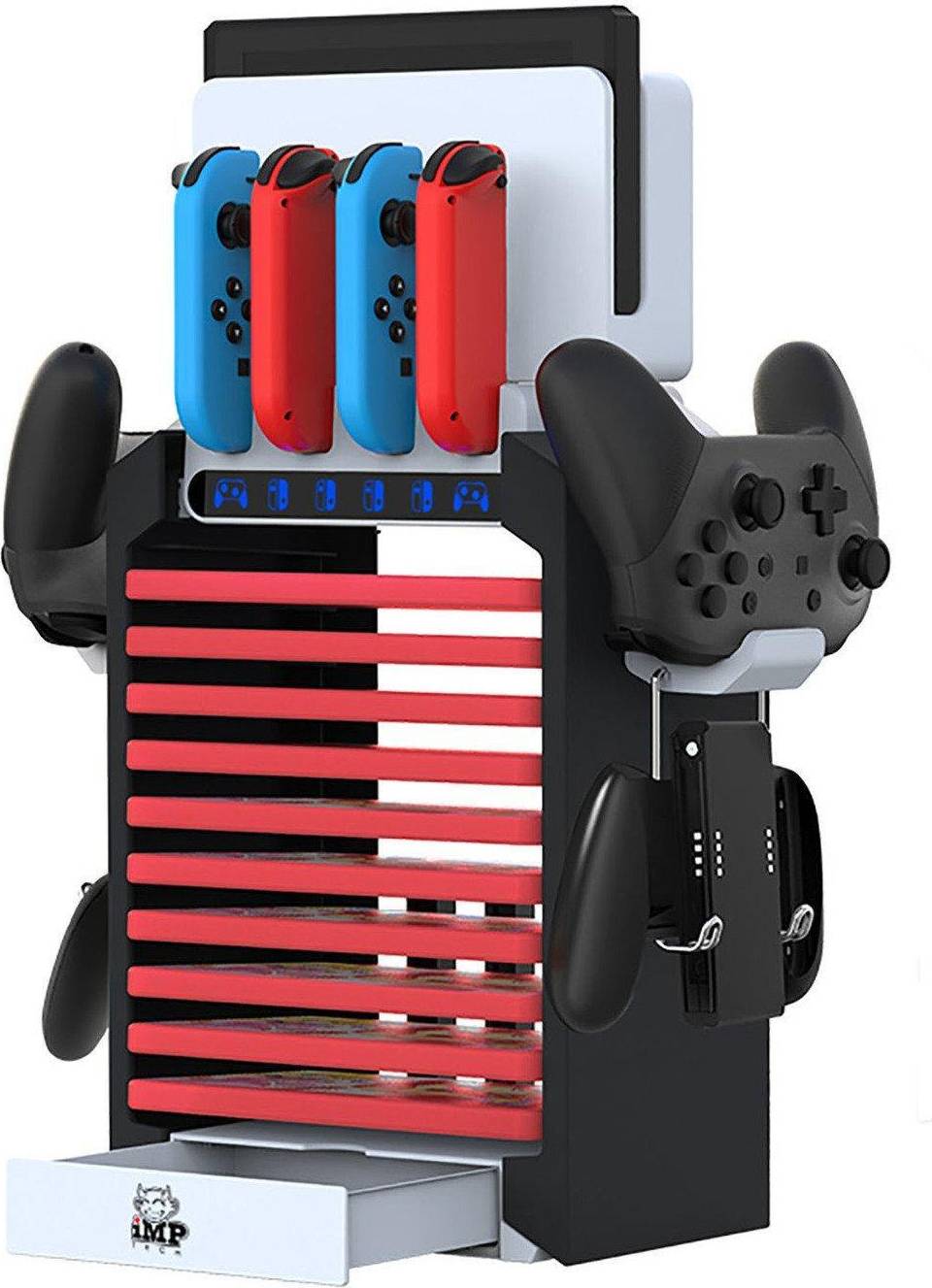 Nintendo switch console Imp Gaming Tech DLX Multi-Function Console Stand