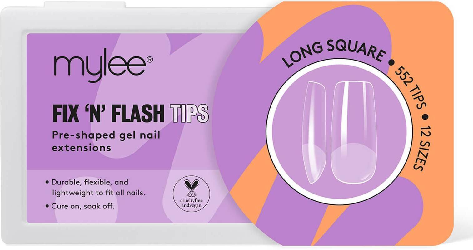 Mylee Fix 'n' Flash Tips Long Square