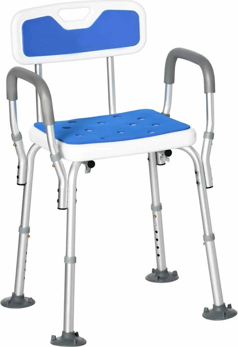 Homcom Padded Shower Stool
