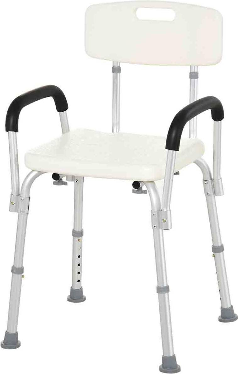 Homcom Lightweight Bath Shower Chair