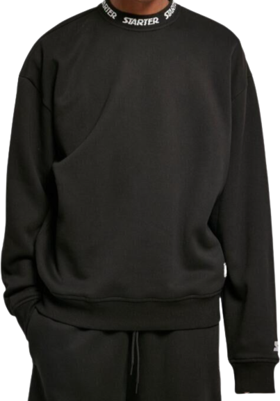 Jaquard Rib Crewneck