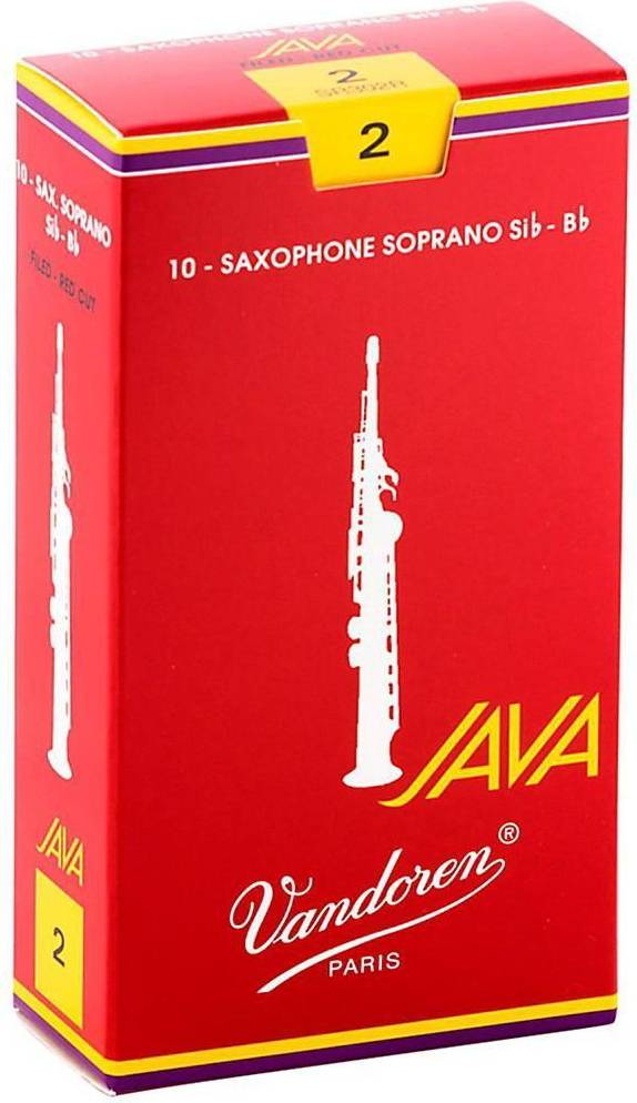 Vandoren SR302R Soprano Sax Java Red Reeds Styrke 2