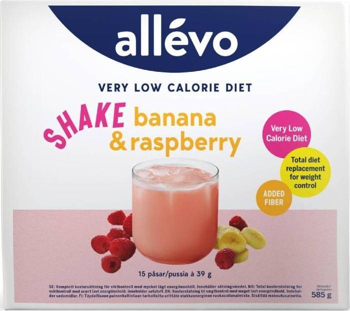 Allévo Shake Banana & Raspberry 39g