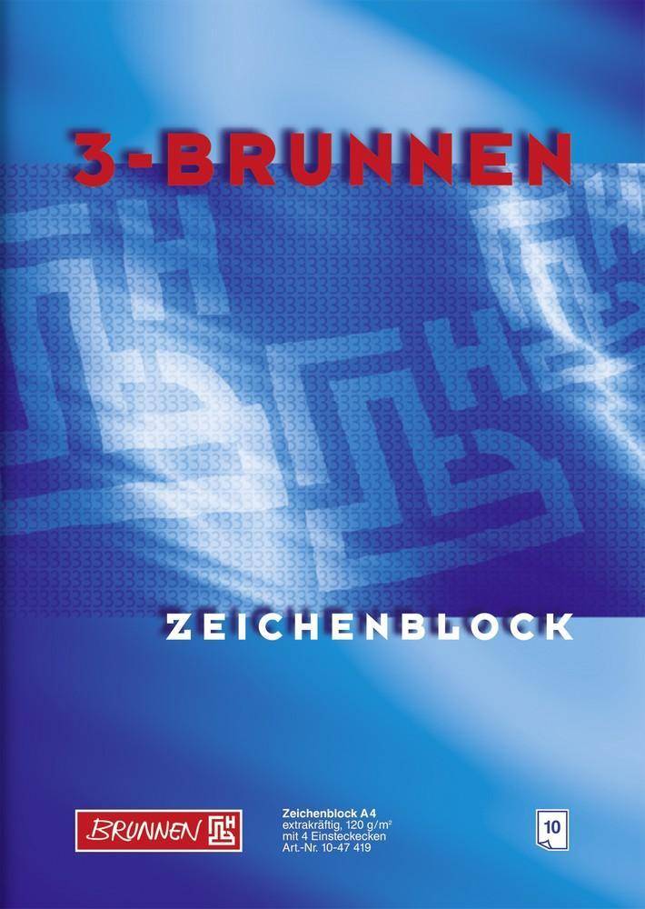 Brunnen Ritblock A3 120g