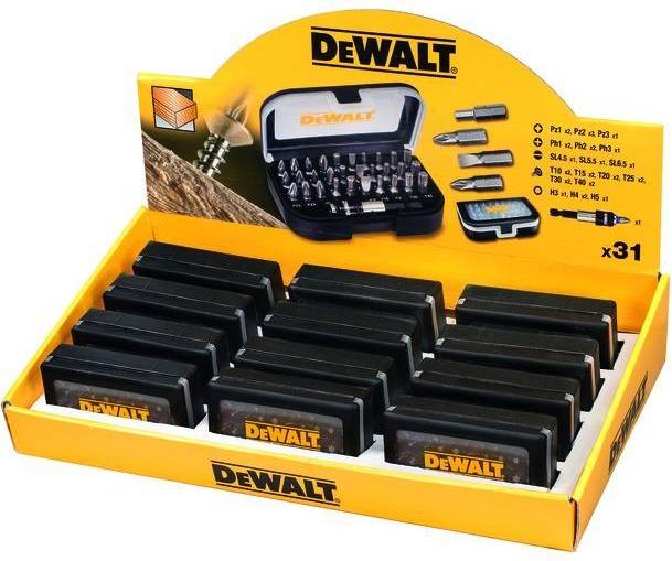 Dewalt 31-piece Bit Set Bit Screwdriver