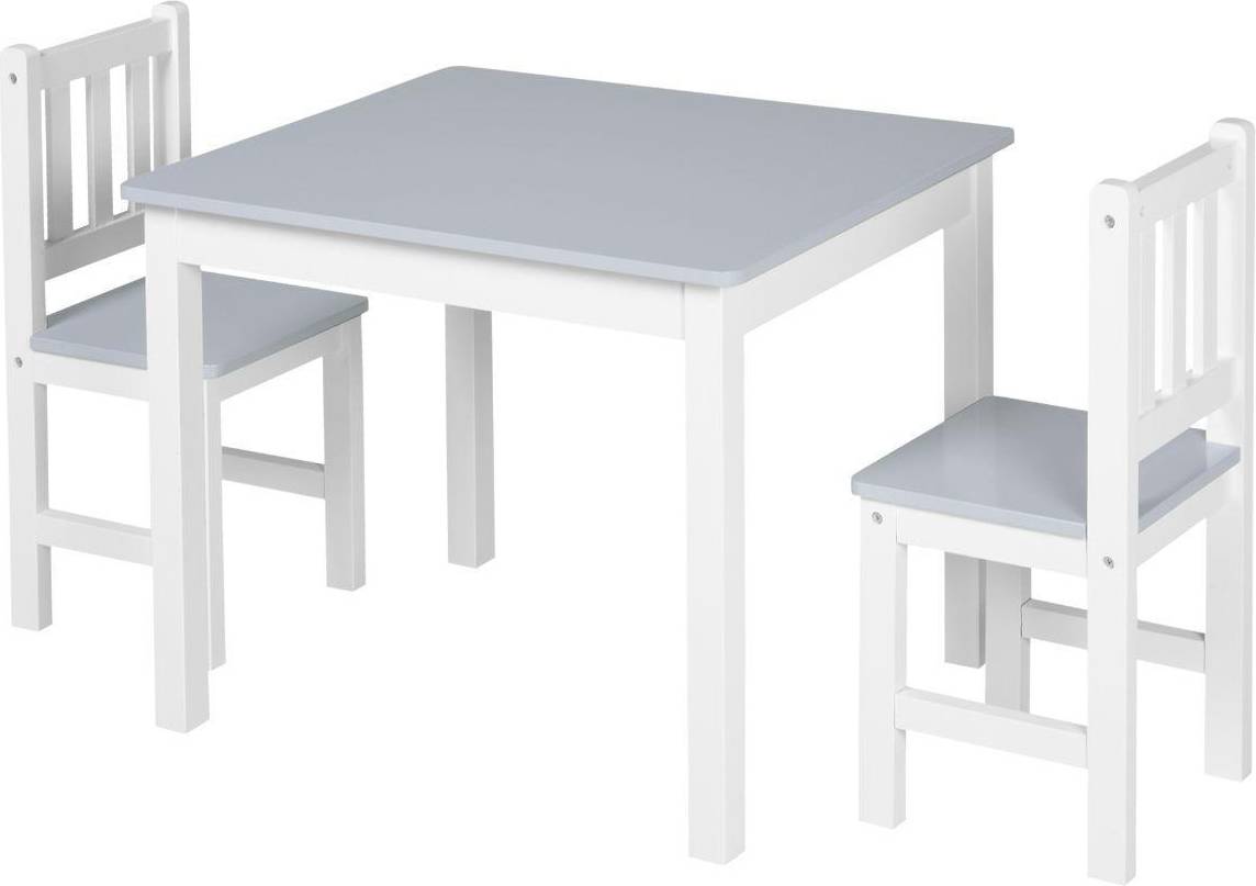 Homcom Kid's Table & Chairs Set 3pcs