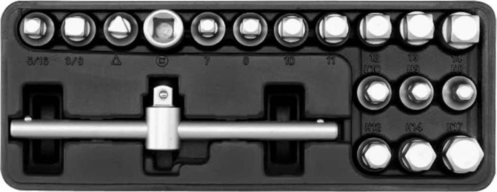 YATO Master Drain Plug Key Set Tool Kit