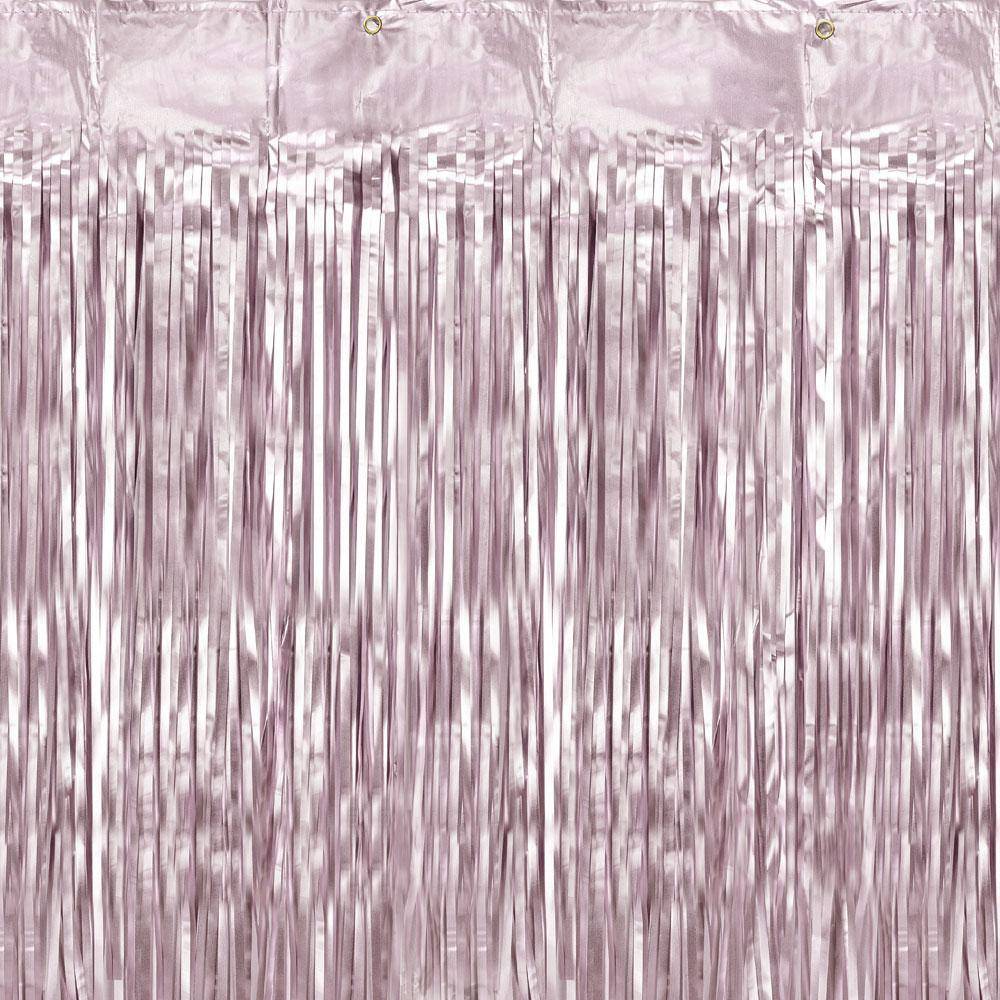 PartyDeco Draperi Rosa Matt