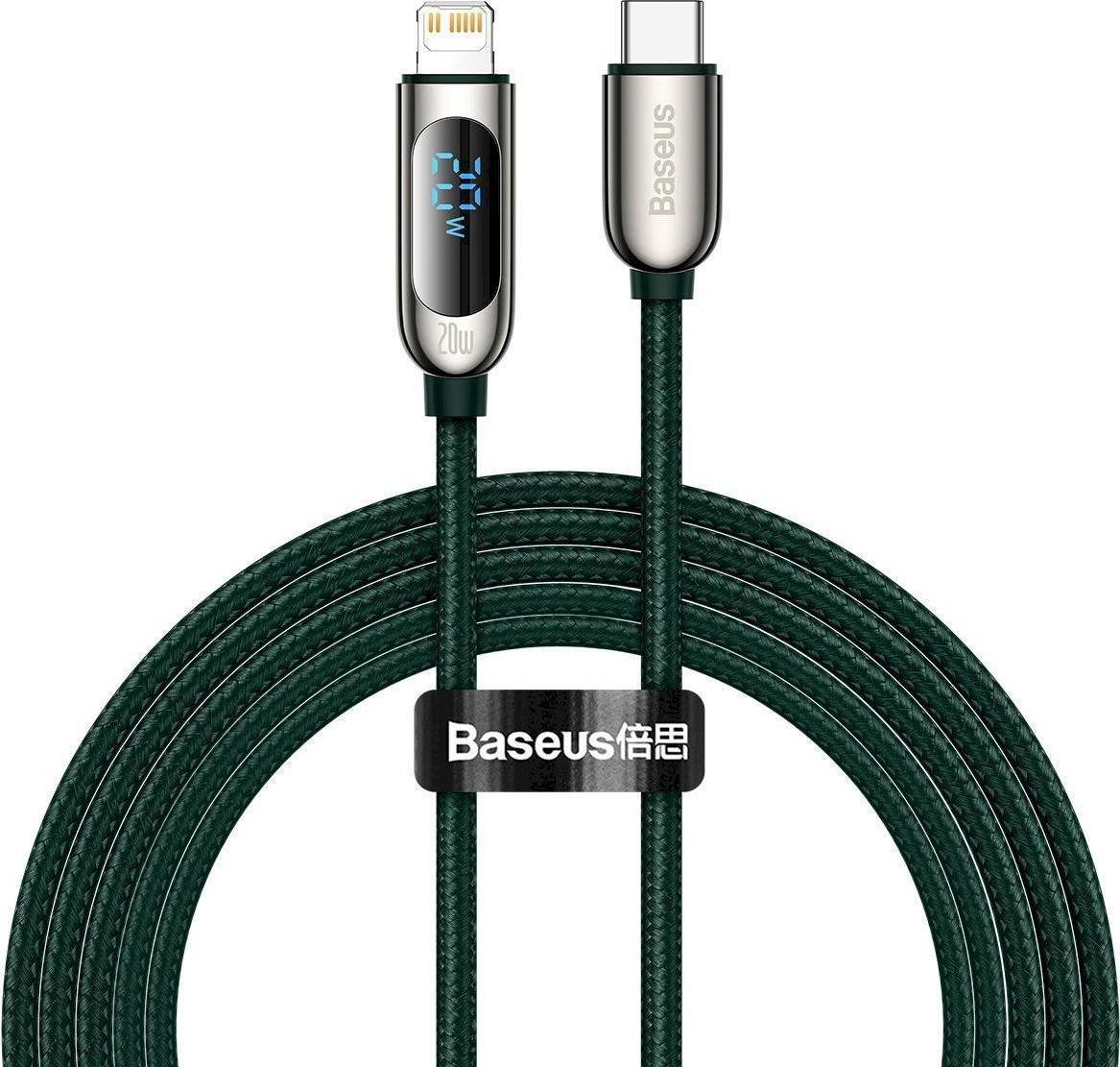Baseus USB-C do Lightning Display, PD, 20W, 2m zi..