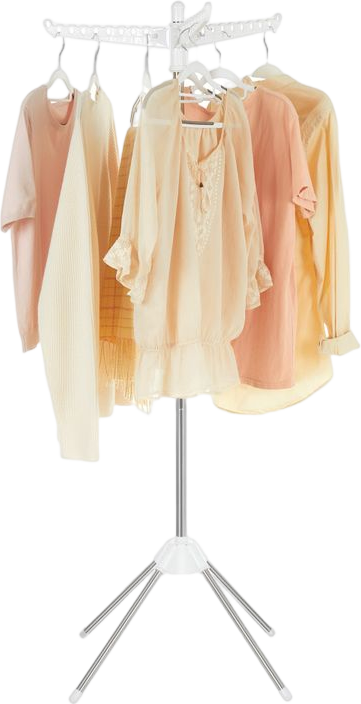 Clothes drying rack Songmics Clothes Drying Rack with Rotary Arms