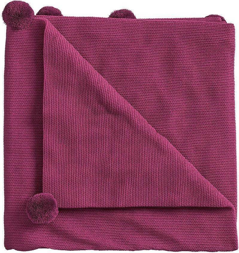 Helena Springfield Pom Pom Knit Filt Rosa