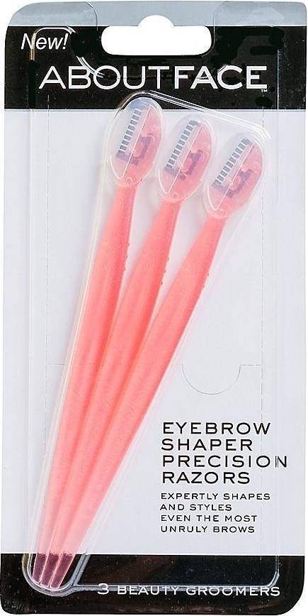 about-face Eyebrow Shaper Precision Disposable Razors