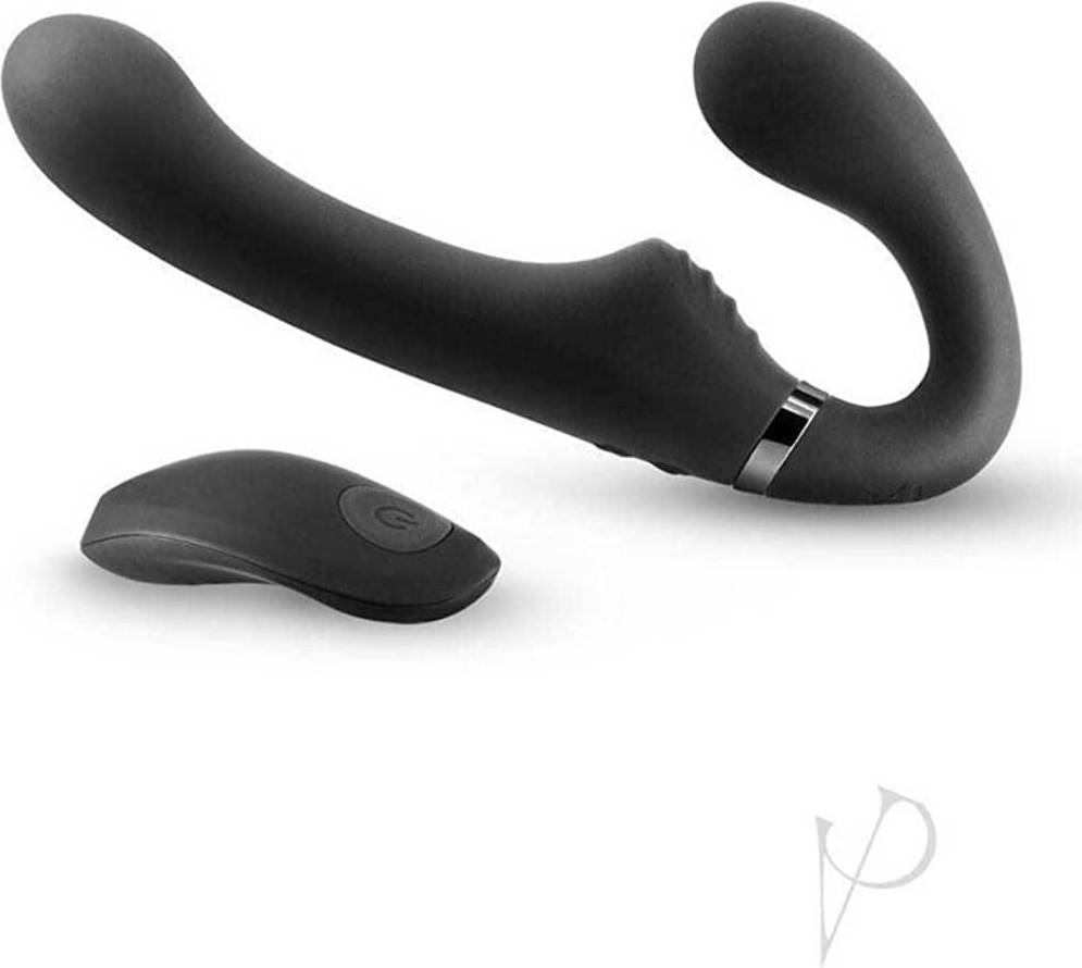 Midnight Rider Strap On Med Vibrator