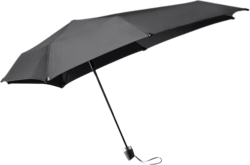 Mini Foldable Umbrella - Pure Black