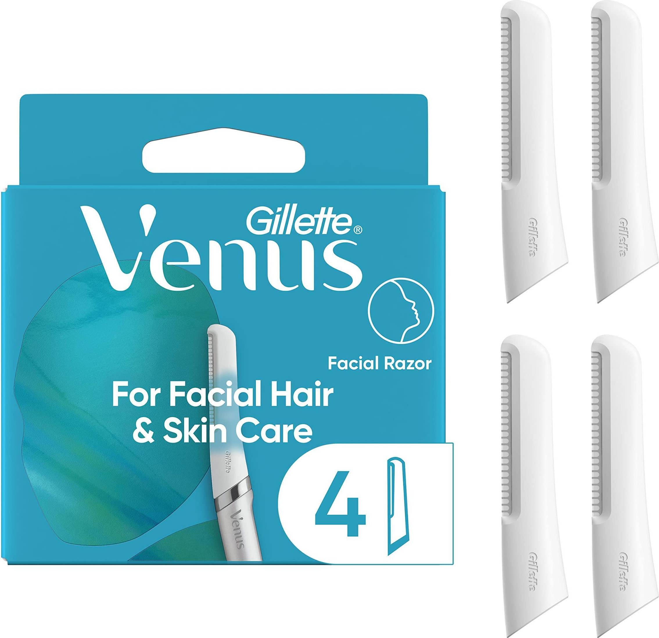 Gillette venus razor Gillette Venus Dermaplaning Razor Replacement Heads 4 Refills