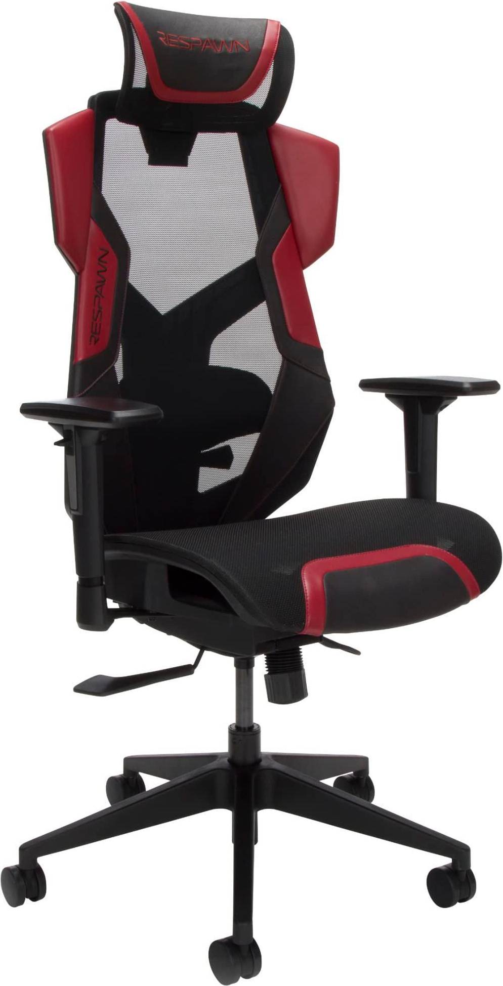 Gaming chair back support RESPAWN Flexx High Back Gaming Chair Rage Red