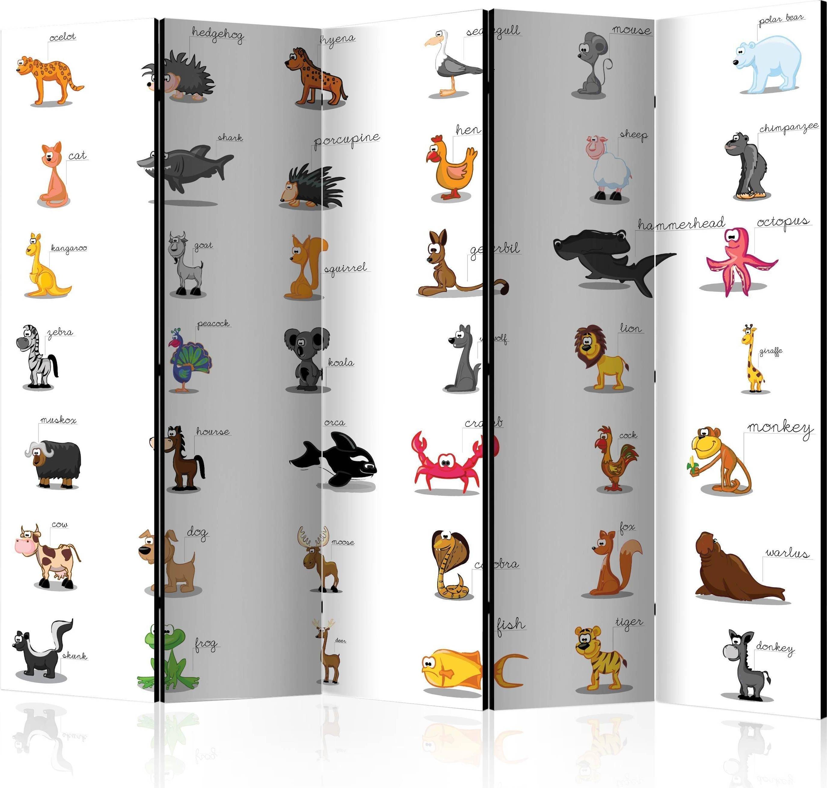 Artgeist Learning Playing Animals II Rumsavdelare