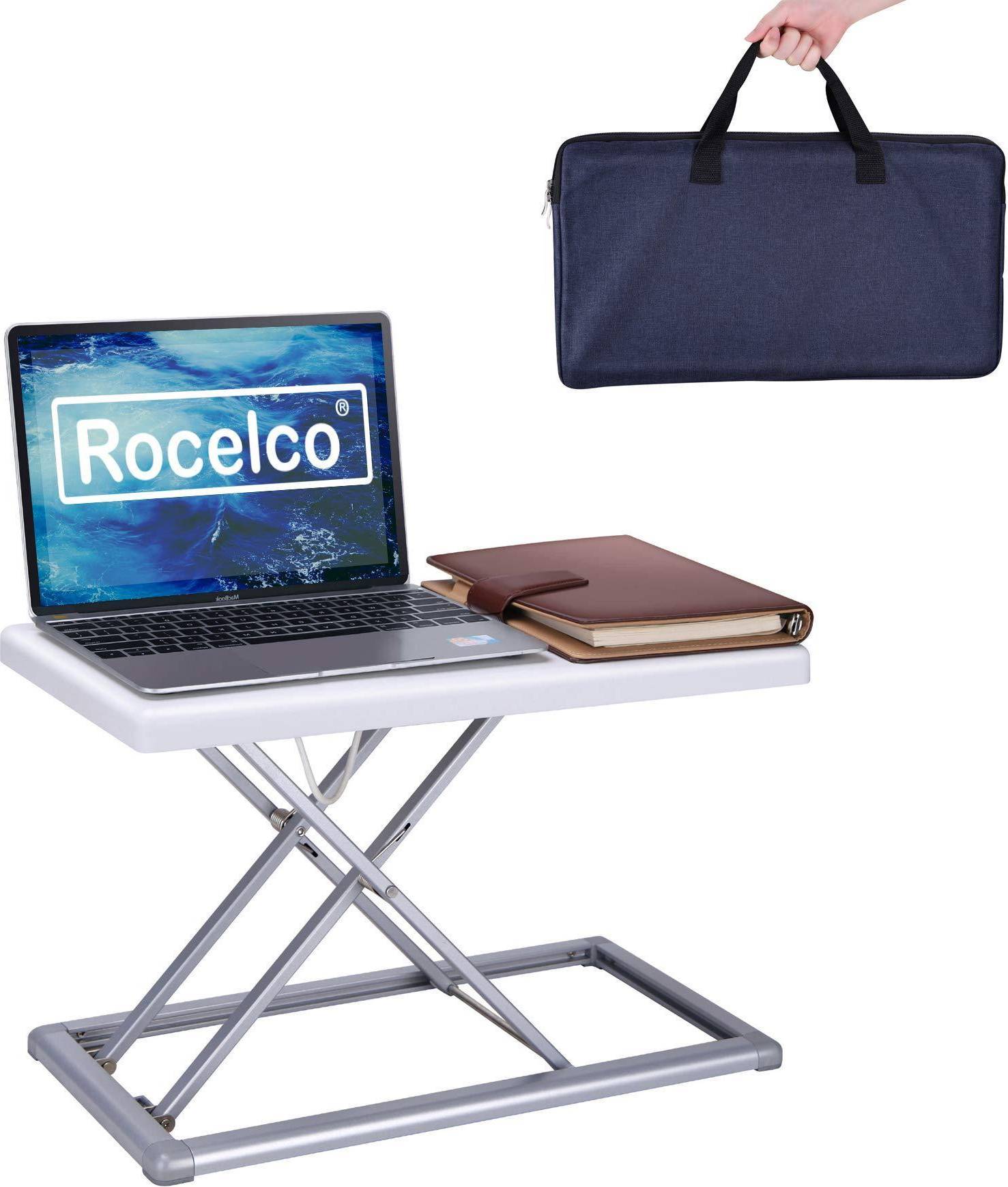Rocelco 19 Inch Portable Laptop Riser Desk