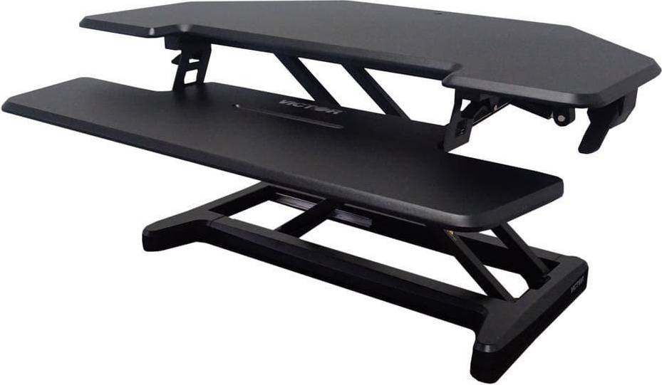 Corner desk adjustable height Victor High Rise DCX650 Corner Writing Desk