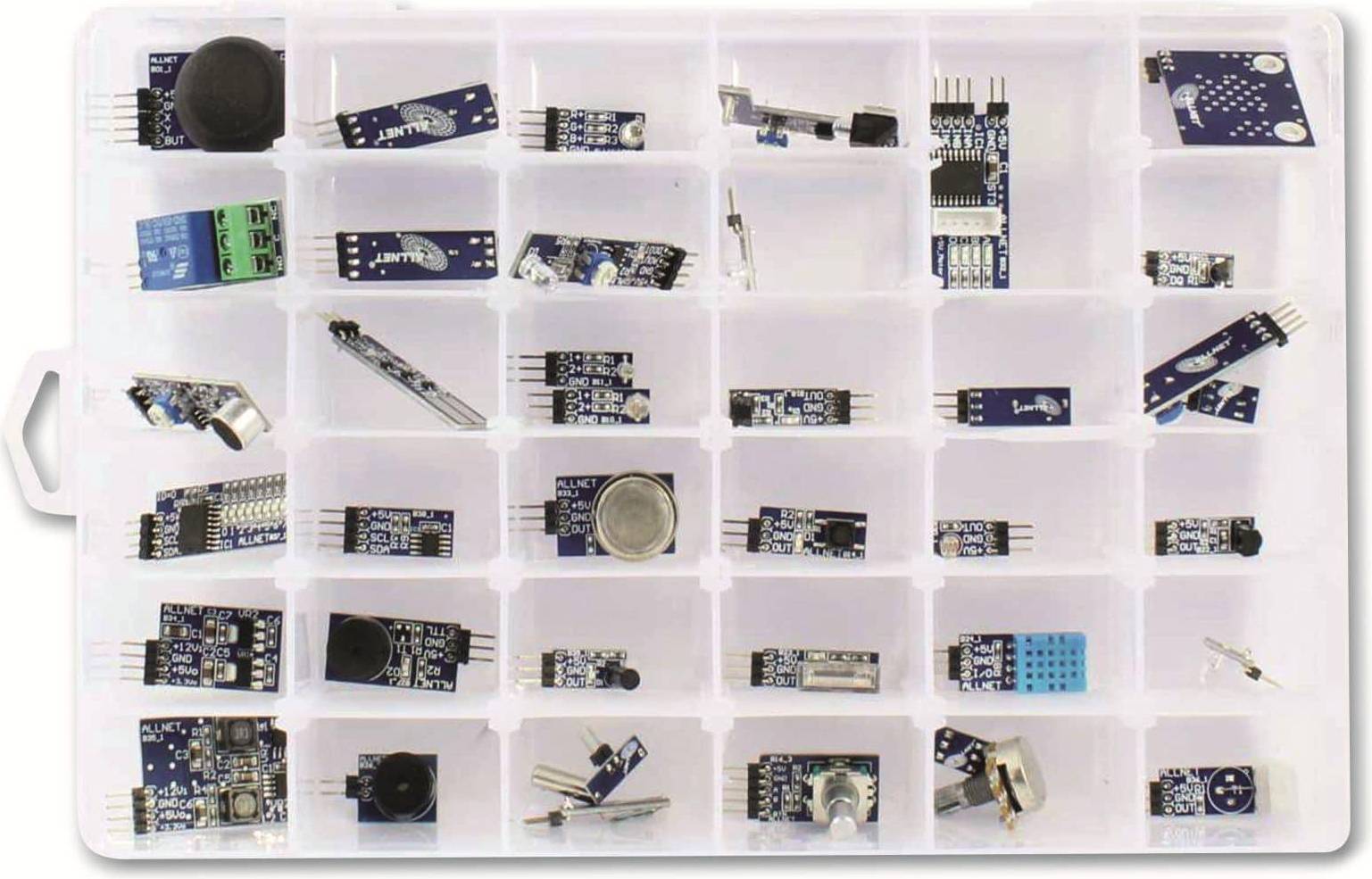 Arduino kit Allnet 4duino_40in1_Kit1 Sensor kit 1 Set development