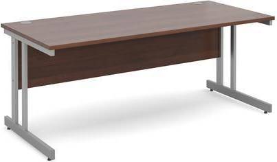 Dams International Rectangular Straight Writing Desk