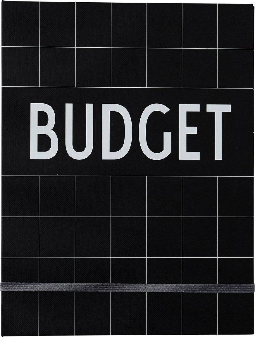Design Letters Monthly Budget Notebook