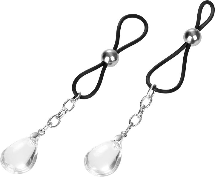 Jewelry CalExotics Nonpiercing Nipple Jewelry Crystal