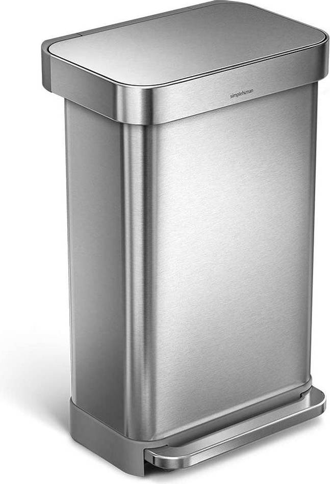Simplehuman Rectangular Pedal Bin 45L