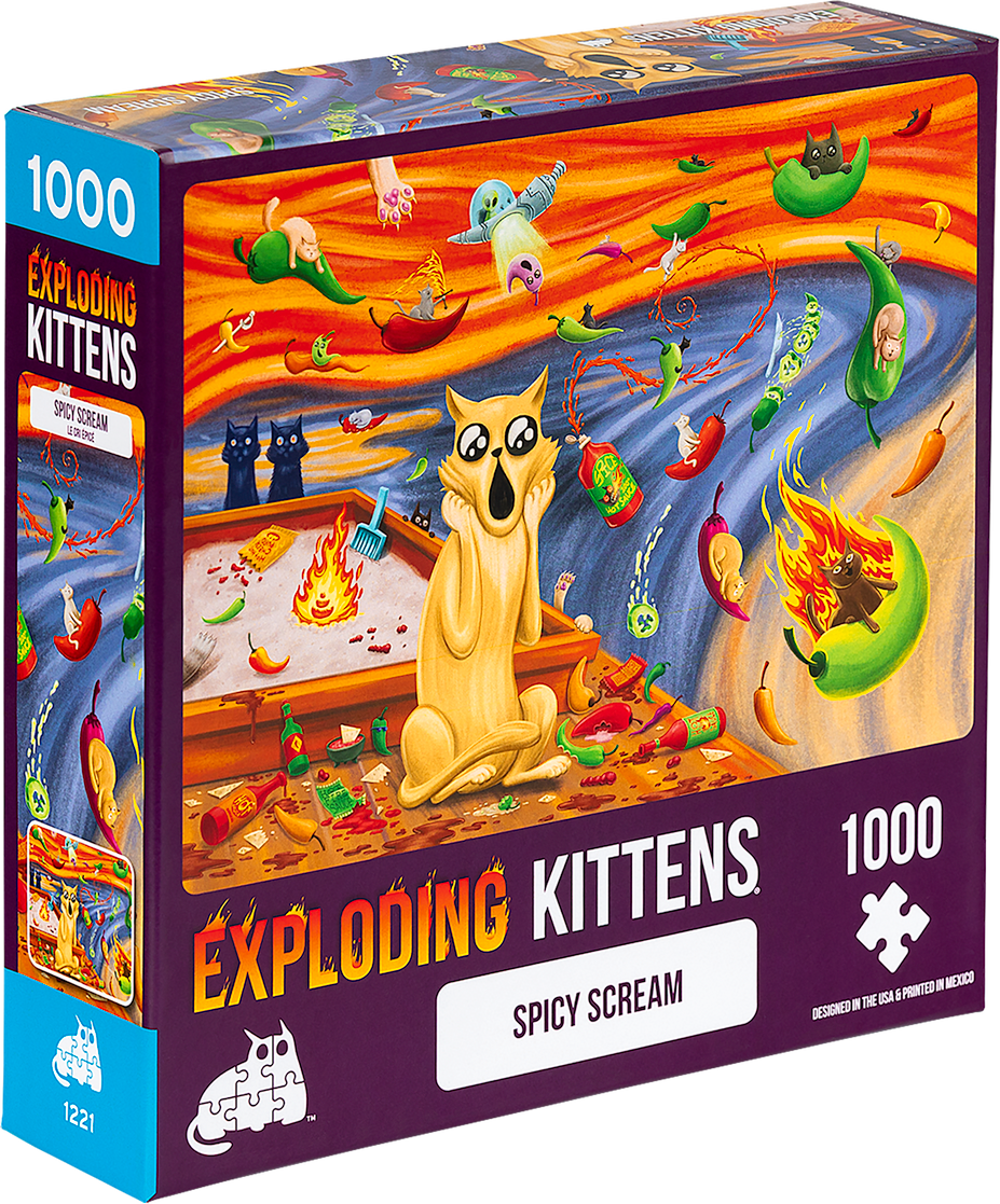 Exploding Kittens Spicy Scream 1000