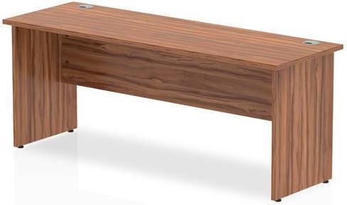 Impulse Dynamic Rectangular Walnut Colour Frame 1800 600 730mm Writing Desk