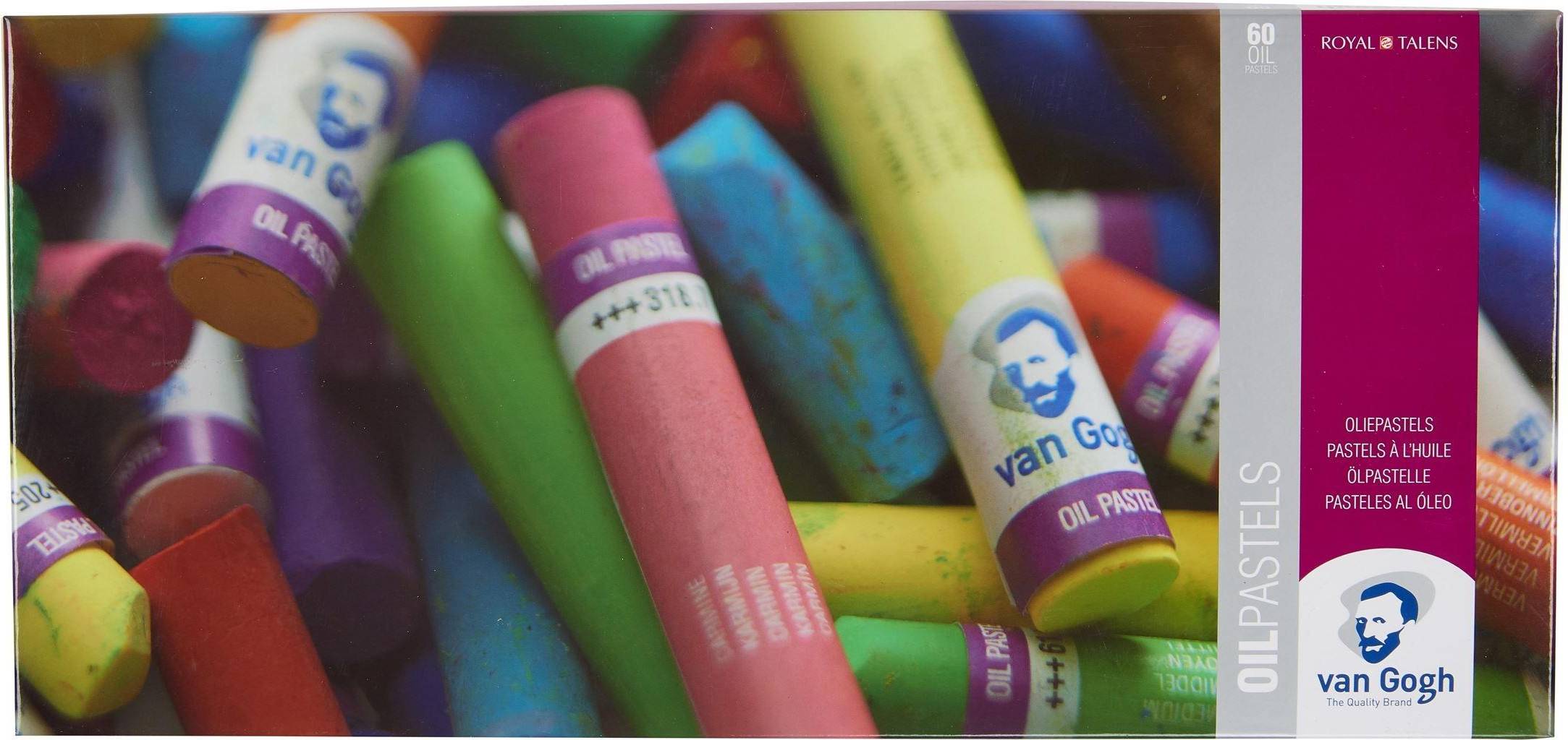 Oil Pastel Complete Collection Set 60-pack