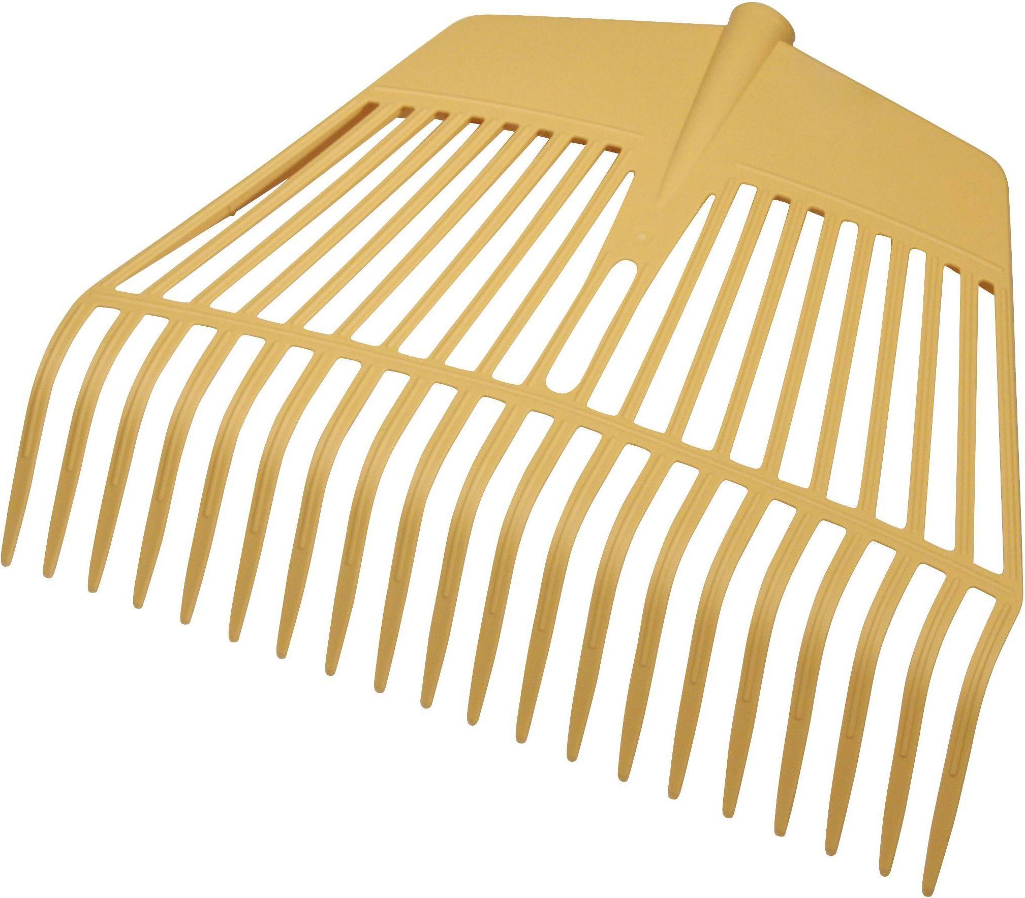 Kerbl Leaf Rake Without Handle Jaune