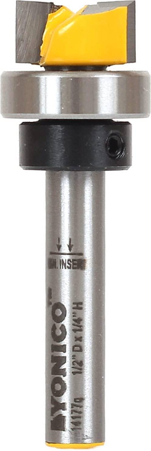 Yonico 1 2 Inch Diameter Offset Flush Trim Template Router Bit