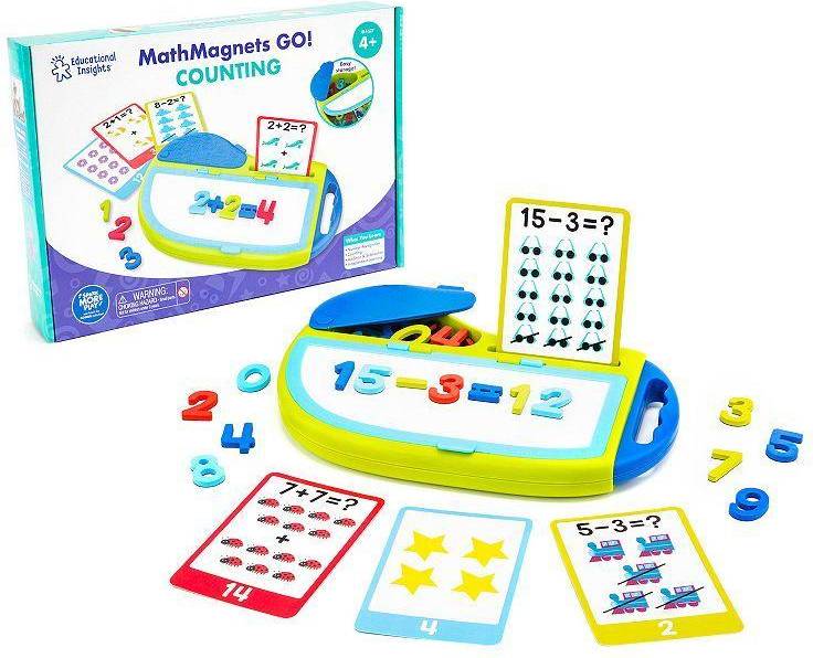 Educational Insights MathMagnets GO Counting Activity Set 73-Piece