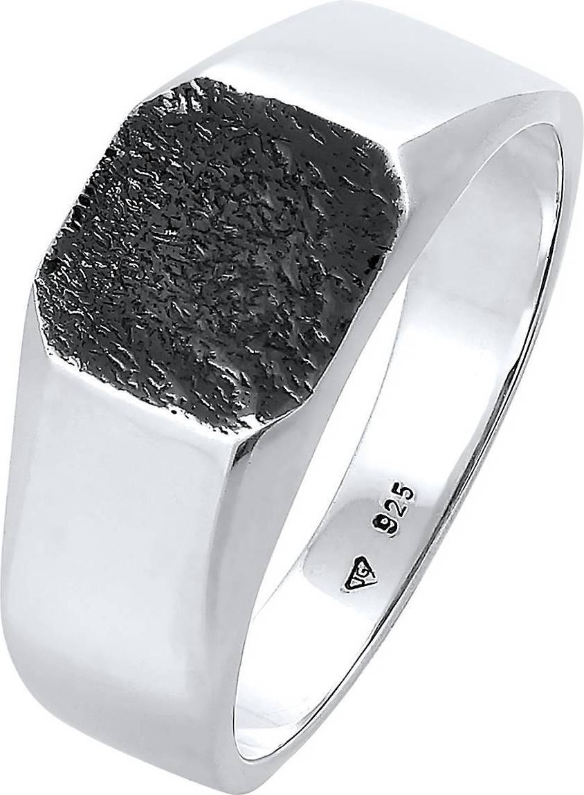 Ring - Sort/Sølv