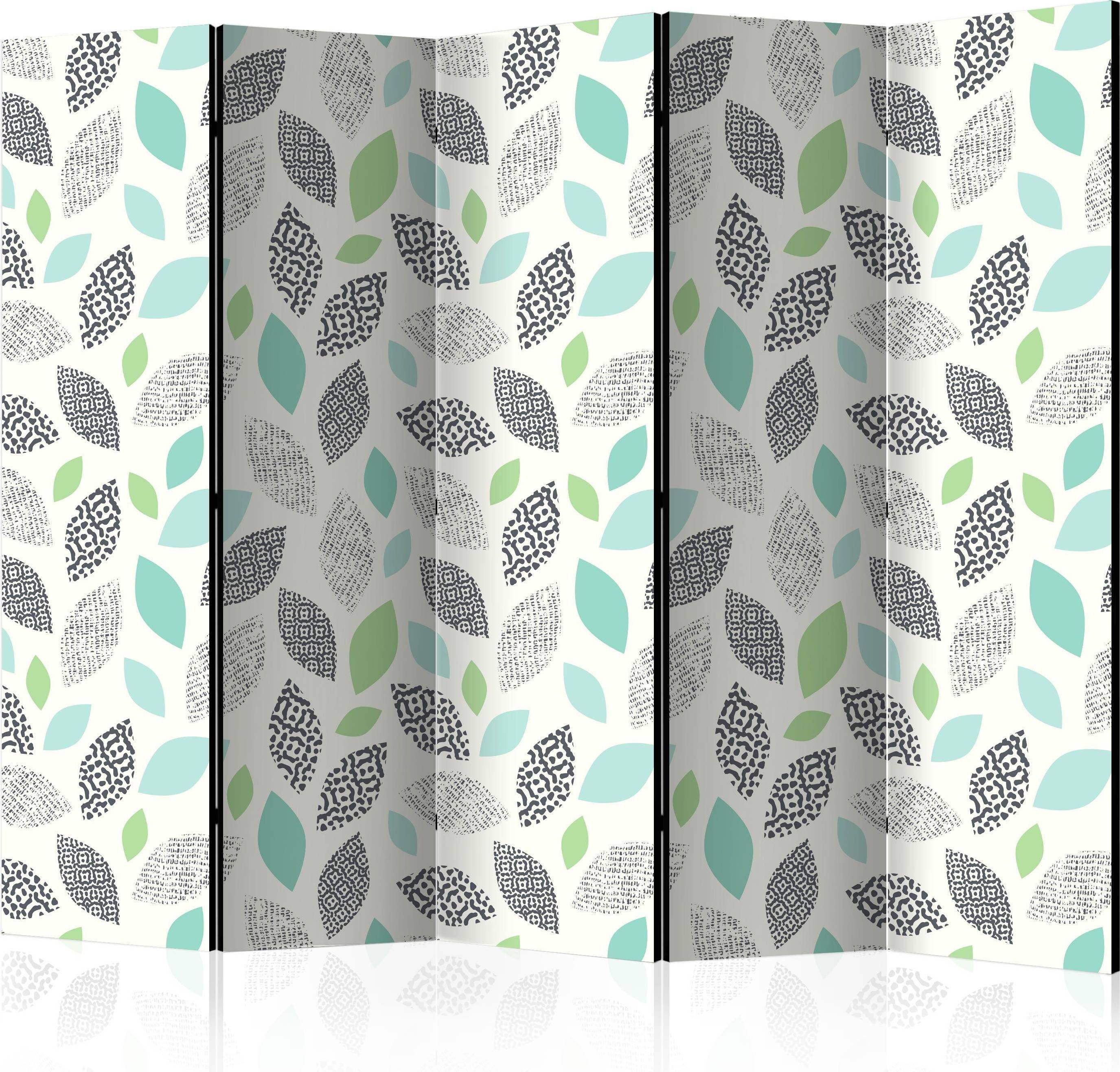 Artgeist Patterned Leaves II Rumsavdelare