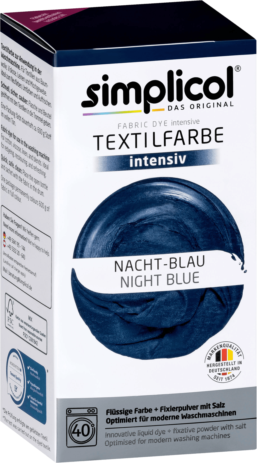 Simplicol Textile Dye Intense All In 1 Liquid