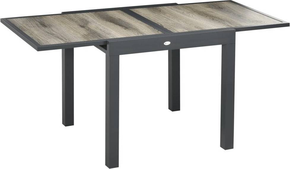 OutSunny Extendable Outdoor Dining Table - Beige