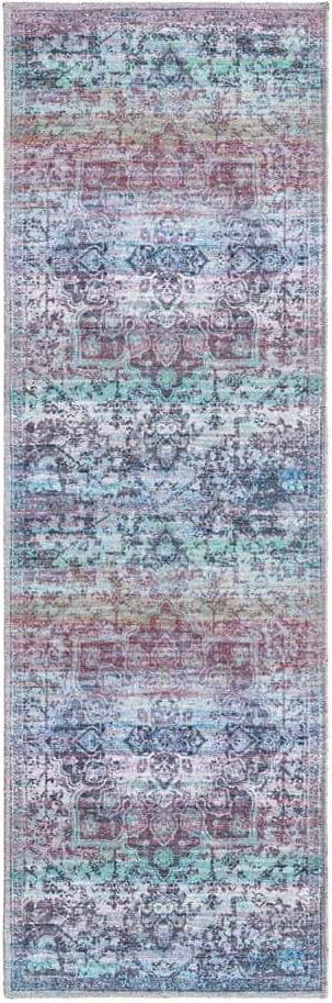 Unique Loom Renaissance Roma Black, Blue, Green, Turquoise
