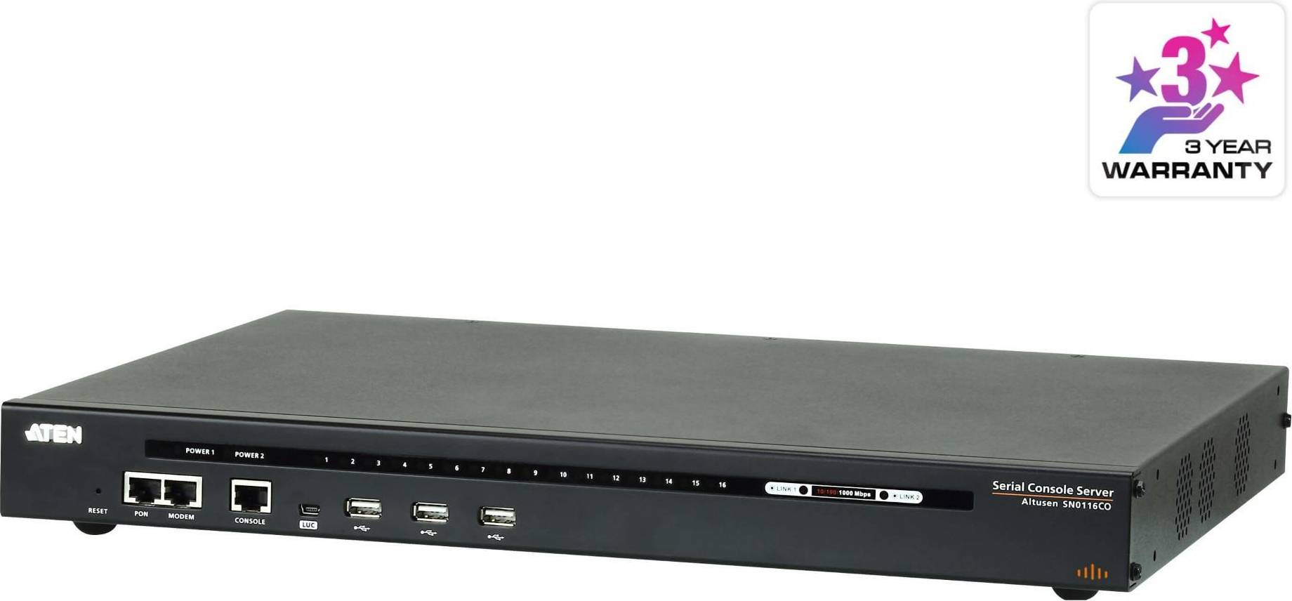 Mini server Aten SN0116CO-AX-G console server RJ-45/Mini-USB