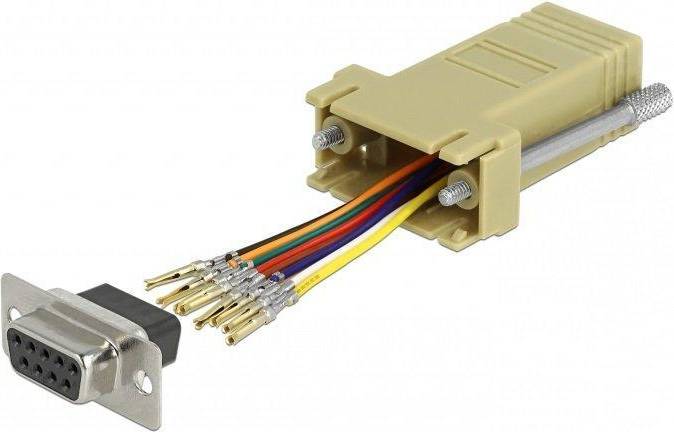 DeLock Adapter Sub-D pin RJ45 Kit Seriel