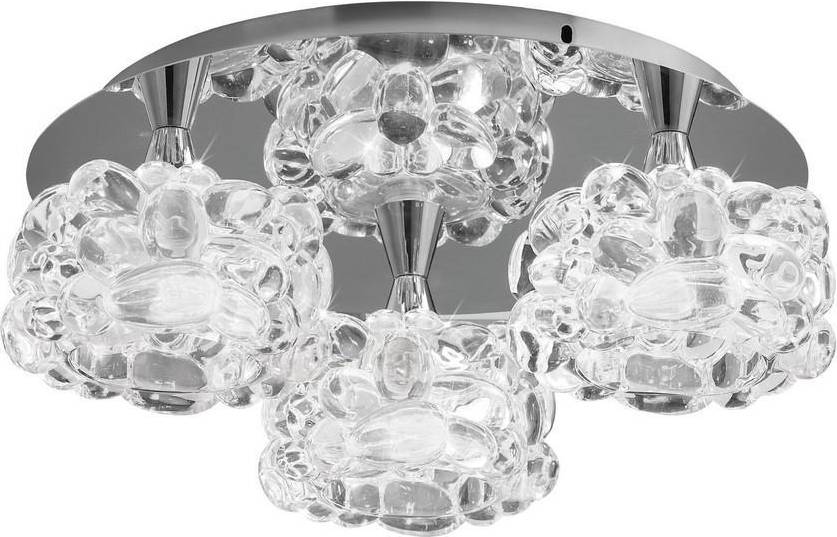 Mantra Fusion O2 Cluster 3 Ceiling Flush Light
