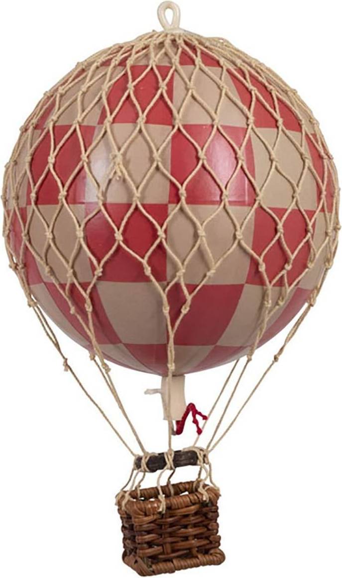 Authentic Models Travels Light Balloon Check Red